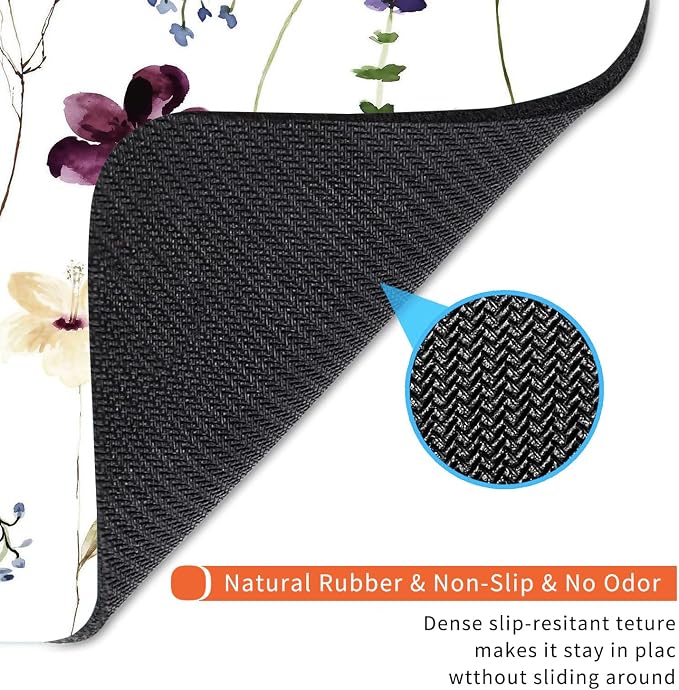 Square Mouse Pad Beautiful Flowers Plants, Personalized Premium-Textured Custom - Image 5