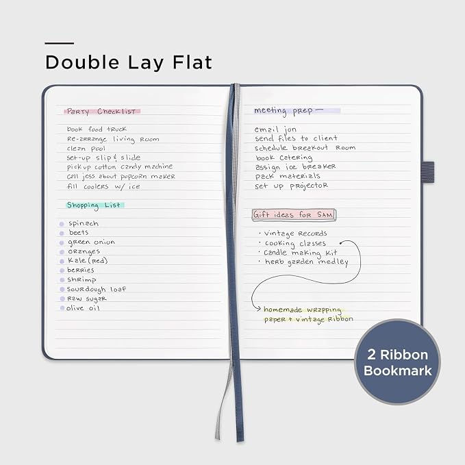 &And Per Se Lined Notebooks 3-Pack Gift Set, A5 Hardcover Journals, 160 Pages - Image 4