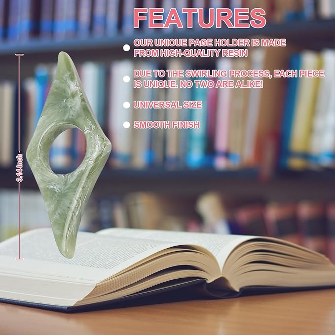 6-Pack Bookmark, Thumb Page Holder, Book Accessories - Image 2