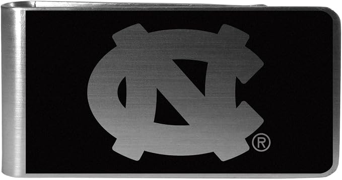 Siskiyou Sports NCAA Unisex Black and Steel Money Clip by Siskiyou