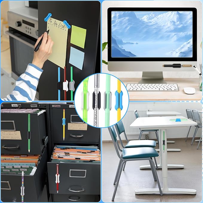 Sherr 60 Pack Adhesive Pencil Holders - Image 6