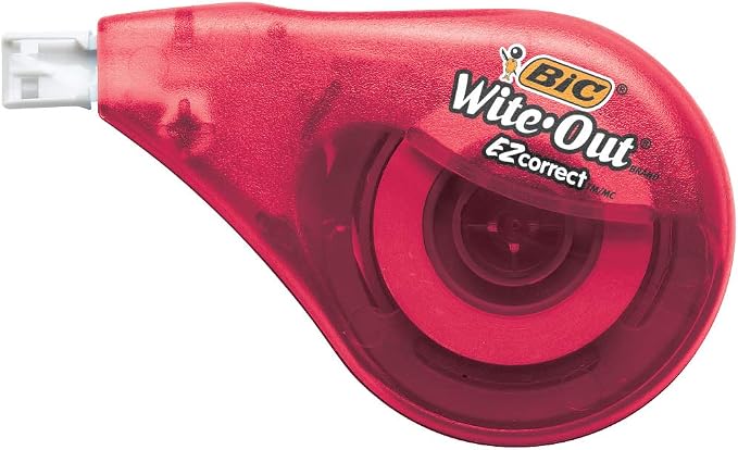 BIC Wite-Out Brand EZ Correct Correction Tape, Applies Dry, Translucent - Image 3