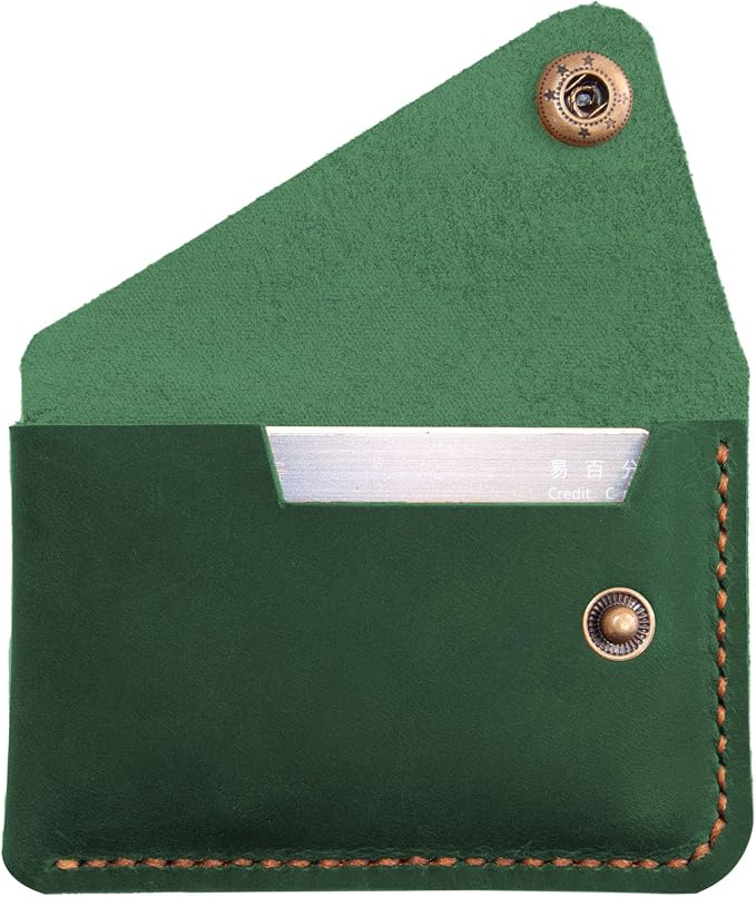 Leather Card Holder, Credit Card Wallet, Cardholder Wallet, Minimalist Wallet - Image 2