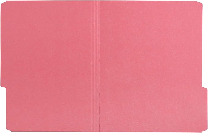 Amazon Basics File Folders for Organization, Letter Size, 1/3 Cut Tab - Image 3