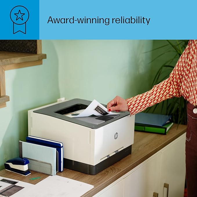 HP Color Laserjet Pro 3201dw Wireless Color Laser Printer, Office Printer, Duplex, Best-for-Office (499Q9F)-DeskLoop Office