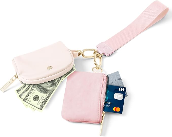 Mum's Memory Mini Zip Around Wristlet Wallets - Image 5