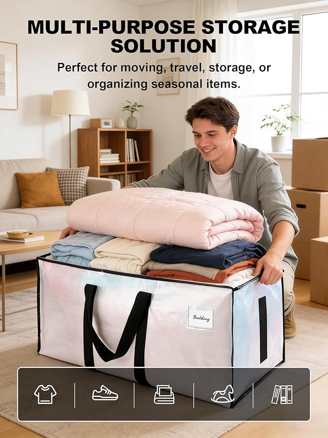 HOMESURE Supports 200lbs Heavy Duty Moving Bags - Image 4