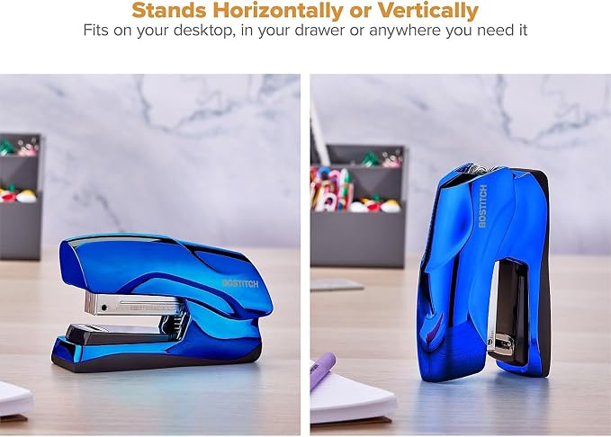Bostitch Office Heavy Duty Stapler, 40 Sheet Capacity, No Jam, Half Strip - Image 8