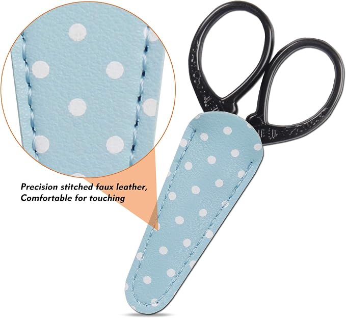 Small 3.6inch Scissors Embroidery Sewing Crochet Cross Stitch Knitting Scissors - Image 4