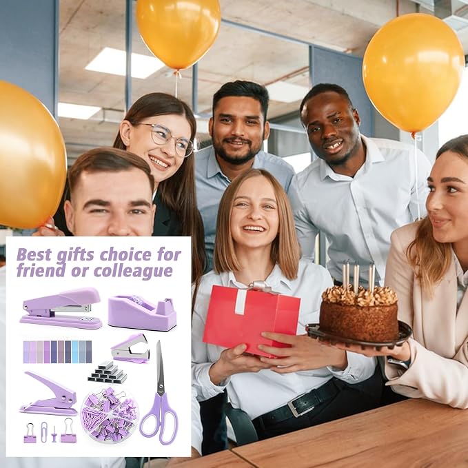 Sportsvoutdoors Purple Desk Accessories and Office Supplies - Image 7