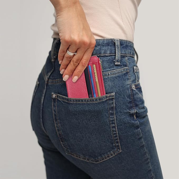 Sodsay Card Case Slim Front Pocket Wallet - Image 8