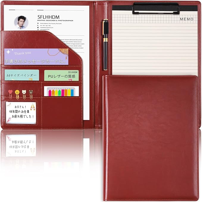 Padfolio Clipboard, Portfolio Organizer by HOME