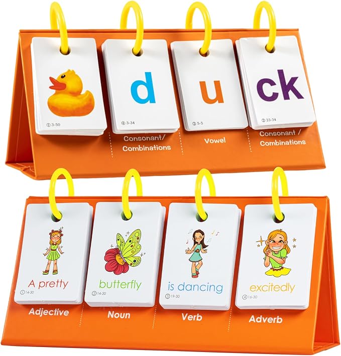 Alened Phonics Flash Cards Sentence Building by Alened