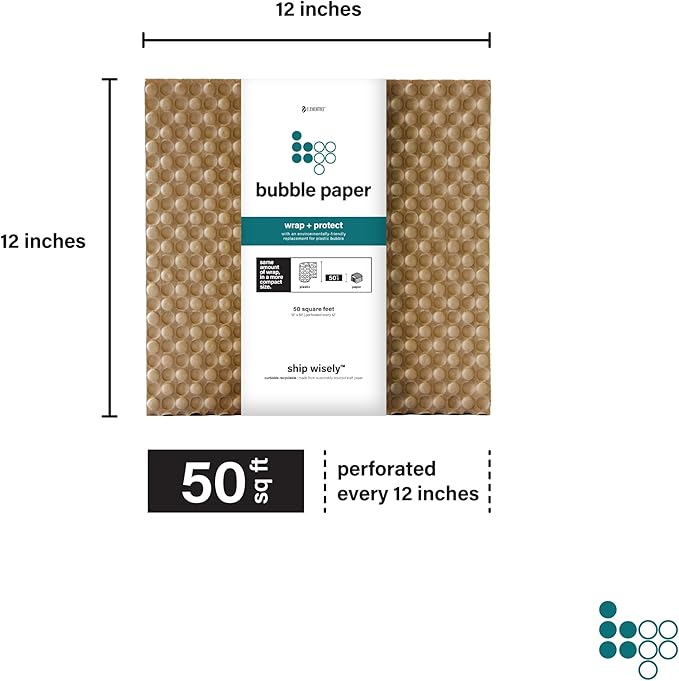 Elementree Bubble Paper Protective Wrap-DeskLoop Office