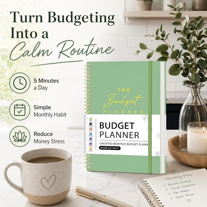 Budget Planner Account Book Monthly Expense Tracker, Saving & Debt Tracker - Image 2