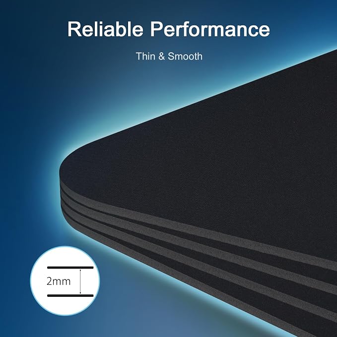 Senetem XL Large Mouse Pad, Ultra-Smooth Gaming Mousepad, Non-Slip Rubber Base - Image 5