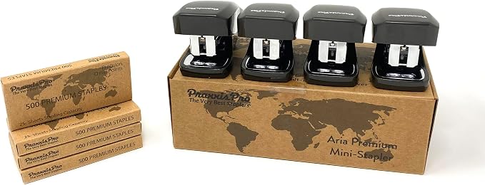 Aria Premium Mini Stapler Set by PraxxisPro - - Image 4