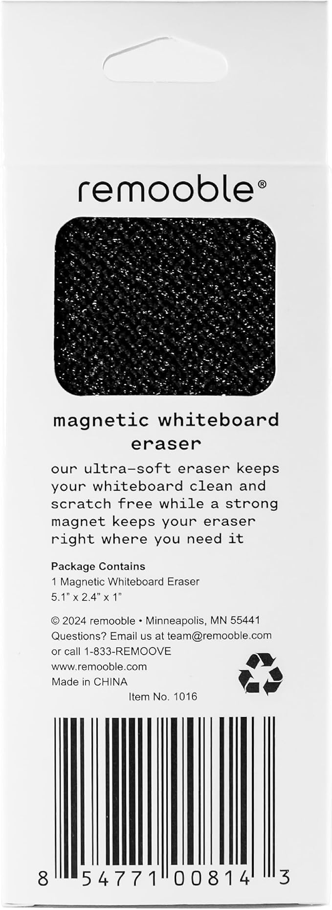 Remooble Large Magnetic Dry Erase Whiteboard Eraser - Image 7
