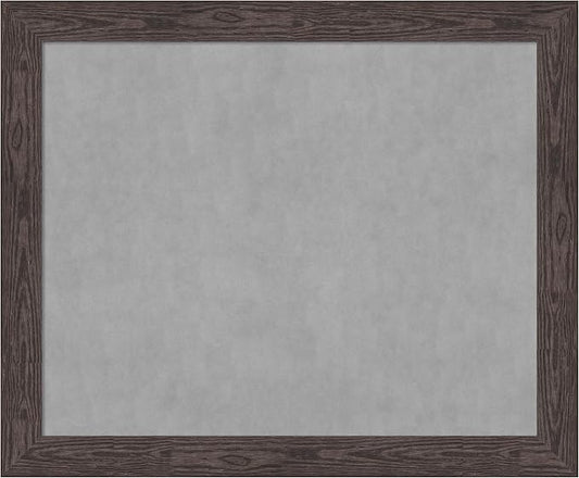 Amanti Art Black Framed Magnetic Board 38x46 X-Large Vision Board by AmantiArt