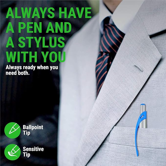 Personalized Pens With Custom Logo or Text-300 Pack Bulk-for Businesses, Parties, and Events, 2 in 1 Ballpoint Pen & Capacitive Stylus for Touchscreen Devices, Click Action, Black Ink, Dark Green