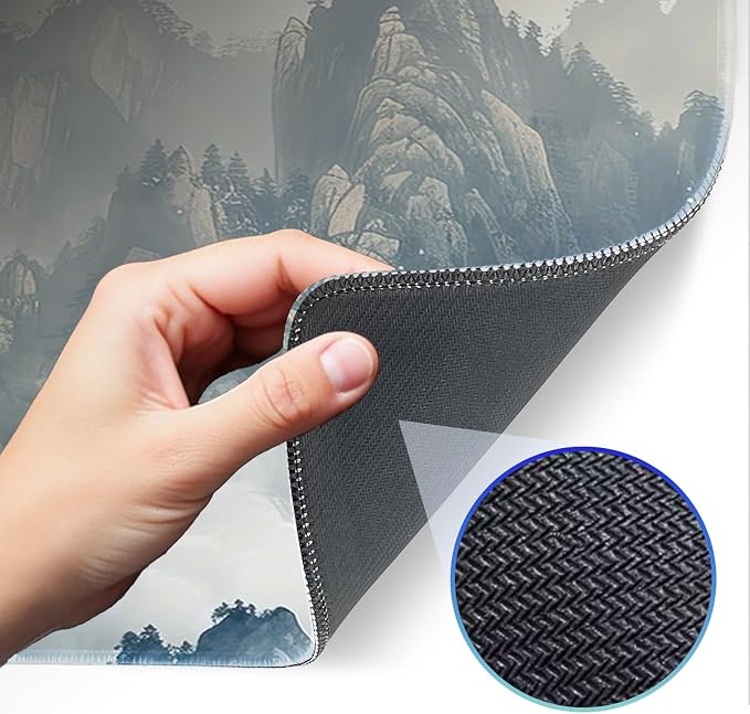 Gaming Mouse Pad, Non-Slip Rubber Base, Enlarged Mouse Pad - Image 4