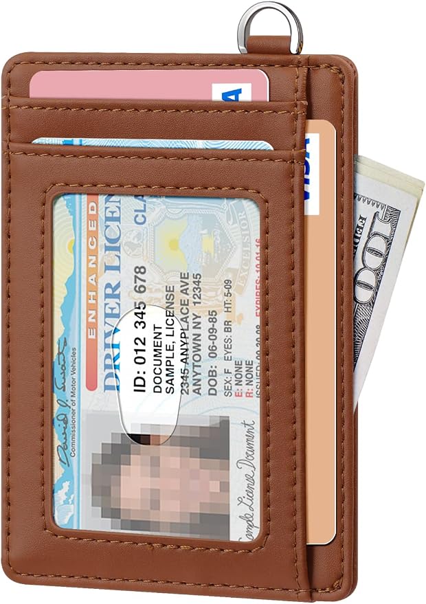 FurArt Slim Minimalist Wallet RFID Credit Card Holder - Image 2