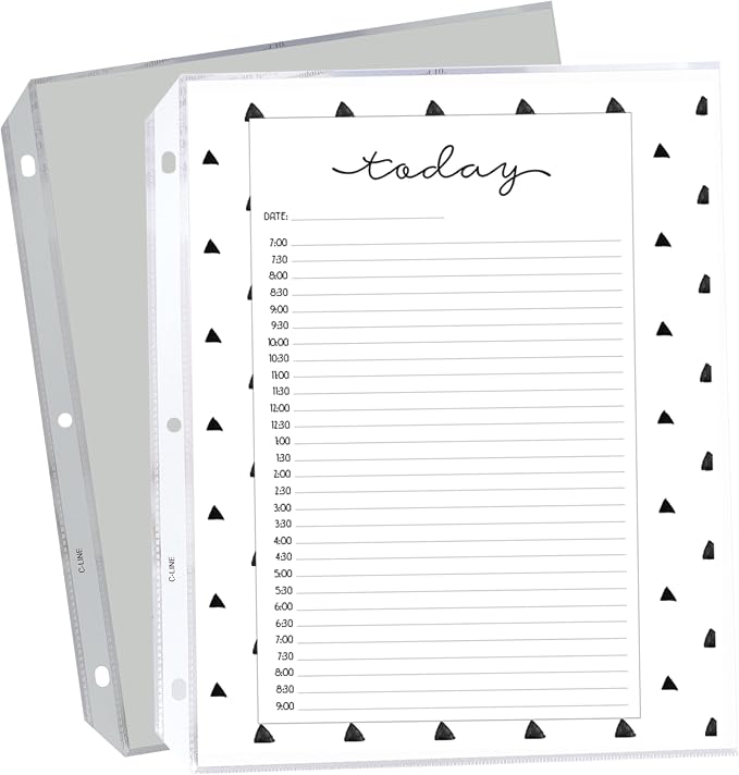 C-Line Top Loading Standard Weight Poly Sheet Protectors, 8.5 x 11 Inch Sheets - Image 2