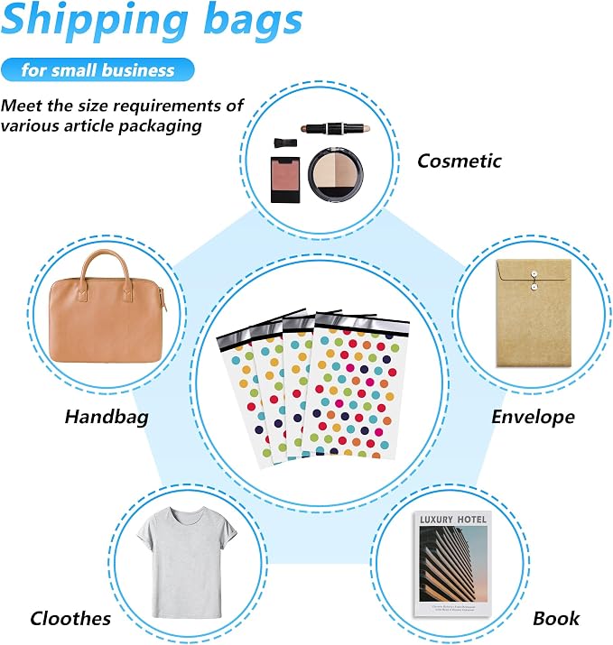 Thank You Poly Mailer 10x13 Inch 25 Pcs, Waterproof and Tear-Resistant Shipping - Image 7