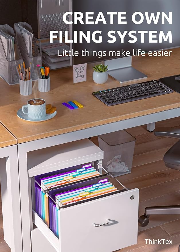 ThinkTex 10-Pack Hanging File Folders - Image 3
