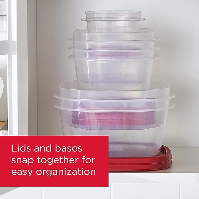 Rubbermaid 42-Piece Food Storage Containers - Image 3