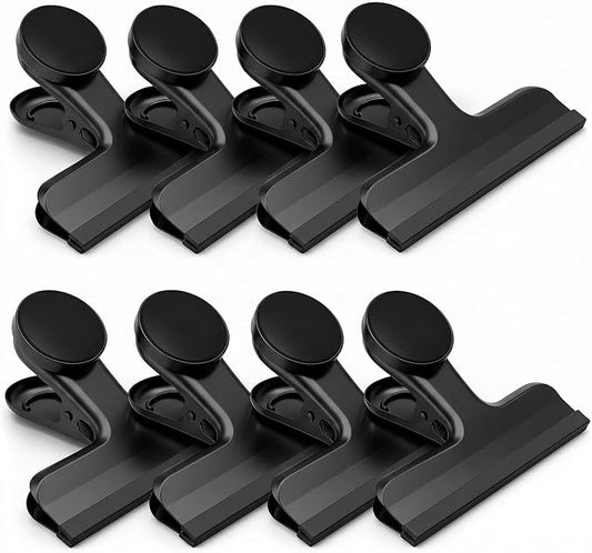 HOUSE AGAIN Magnetic Chip Clips, Stainless Steel Chip Bag Clips by HOUSEAGAIN