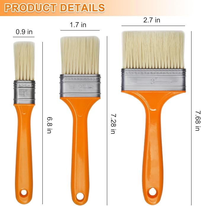 3 Pack Microfiber Duster Brush, Soft Bristles Detailing Brush Dusting Tools - Image 3