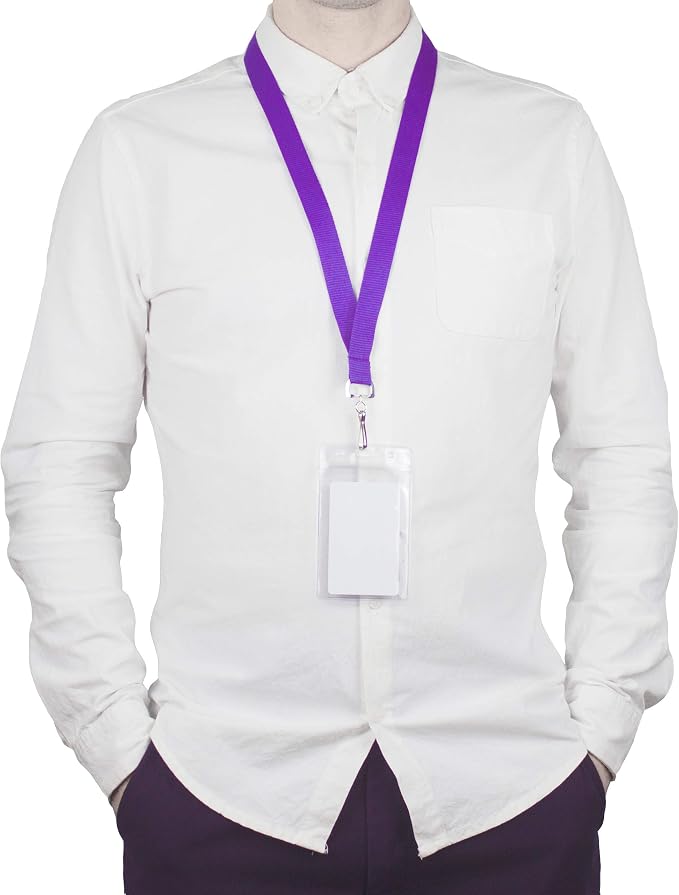 12 Pack Cruise Lanyard with Waterproof ID Card Holder, Colorful Durable Lanyard - Image 7