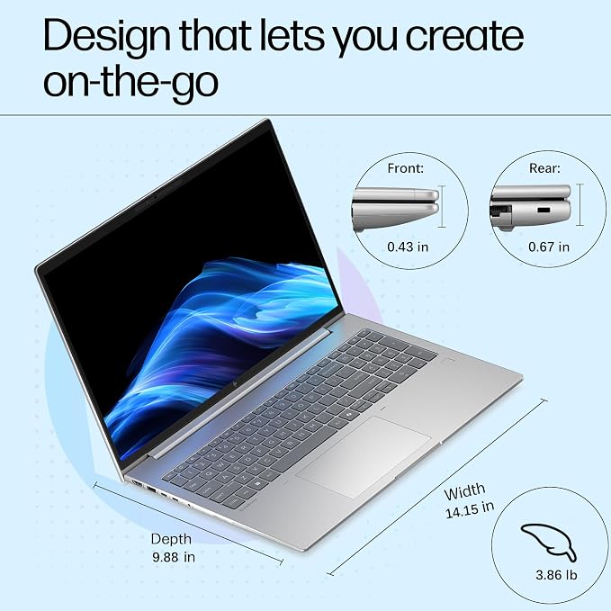 HP EliteBook Laptop Computer for Business - Image 7