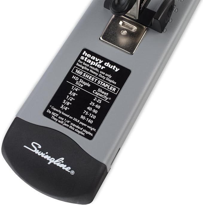 Swingline Heavy Duty Stapler, 160 Sheet Capacity, Jam Free - Image 4