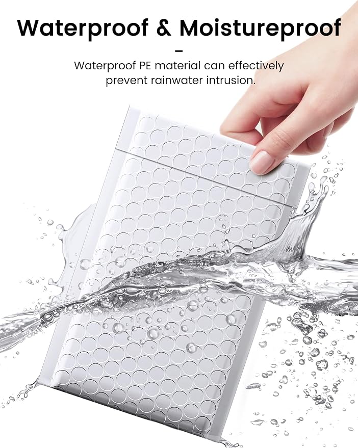 GSSUSA White Bubble Mailers 4x8 100 Pack, Self Seal Padded Envelopes | Usable - Image 5