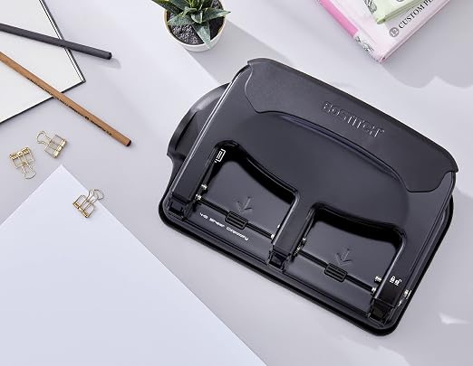 Bostitch Office EZ Squeeze Heavy Duty 3-Hole Punch - Image 7