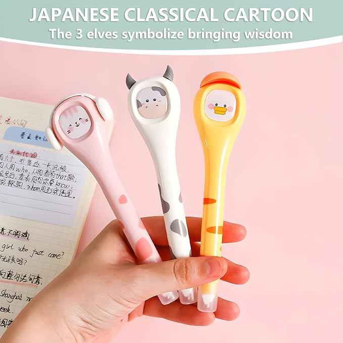 Correction Tape, Cute Quick Dry Japanese White correction Tape Pen, - Image 2