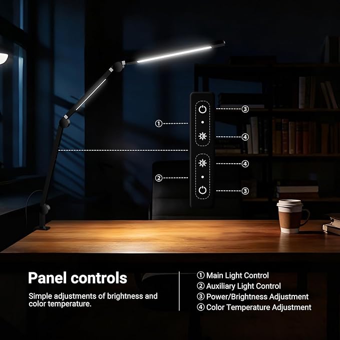 NEEWRE Basics 12W 42.5" Clip On LED Lamp - Image 5