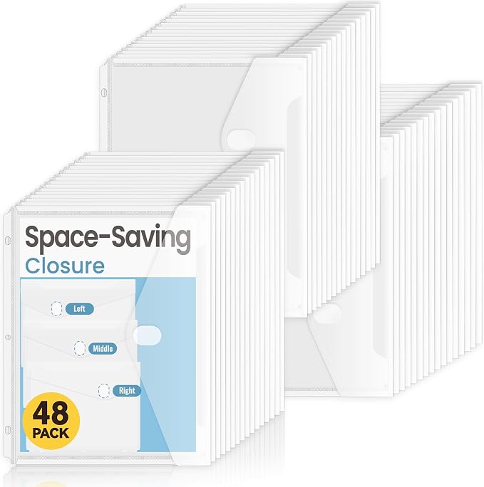Sooez 48 Pack Binder Folders by Sooez