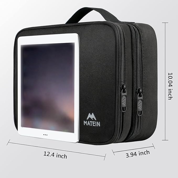 MATEIN Cable Organizer Bag, Large Travel Storage Bag Sturdy Tool Case - Image 8