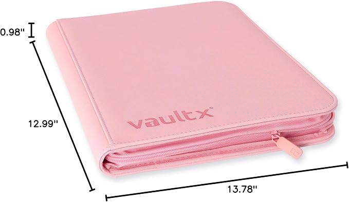 Vault X 12 Pocket Zip Binder, 480 Cards, Exo-Tec Material, 20 Side-Loading Pages - Image 9
