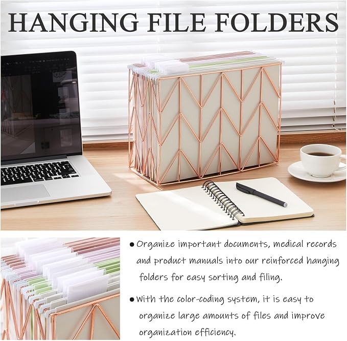 12 Pack Hanging File Folders Letter Size - Image 4