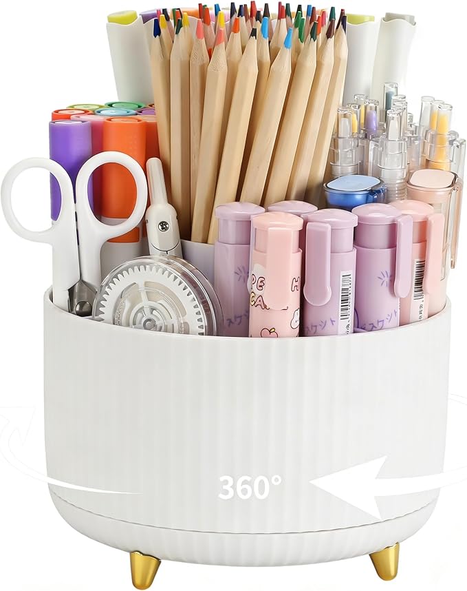 Camelmother 360°Rotating Pen&Pencil Holder by Camelmother