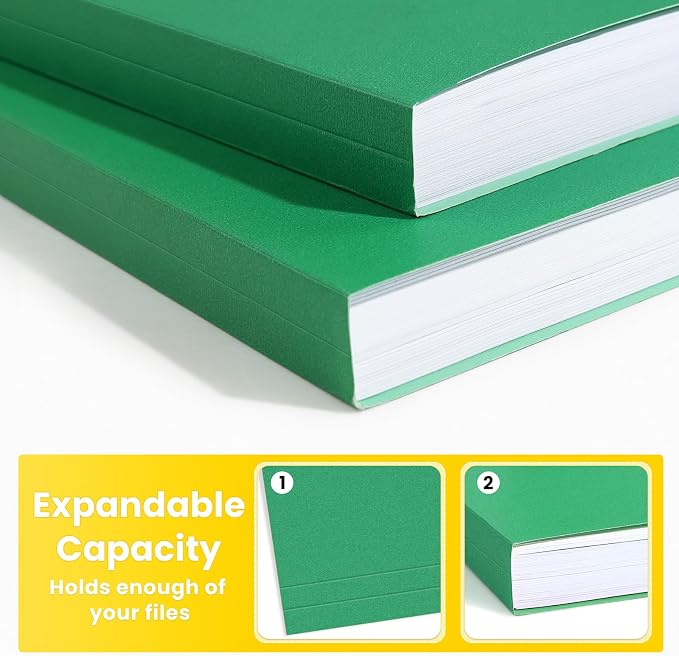 SUNEE File Folders, 36 Pack Manilla Folders 8.5 x 11, Colored File Folders Home - Image 4