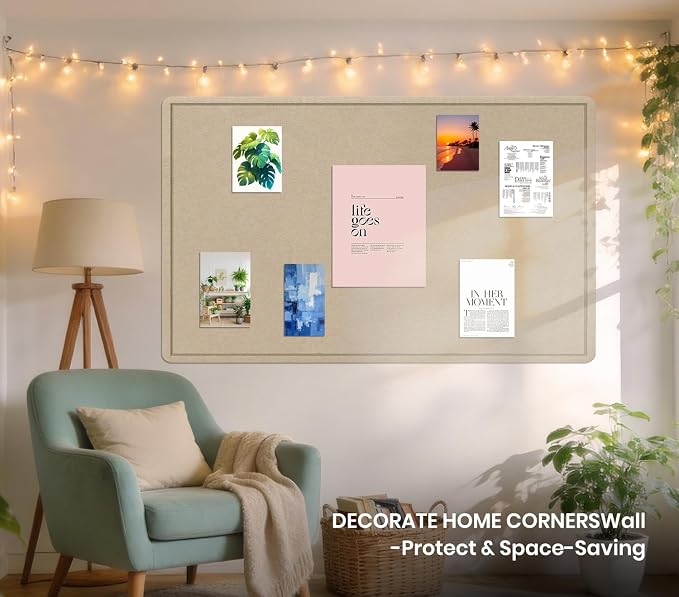 Extra Large Bulletin Board, 96 X 48 inches Cork Board - Image 3