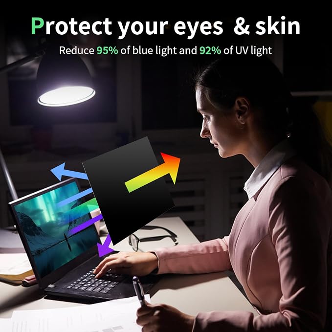 Laptop Privacy Screen 14 Inch, Laptop Screen Privacy Shield 16:10 Aspect Ratio - Image 5