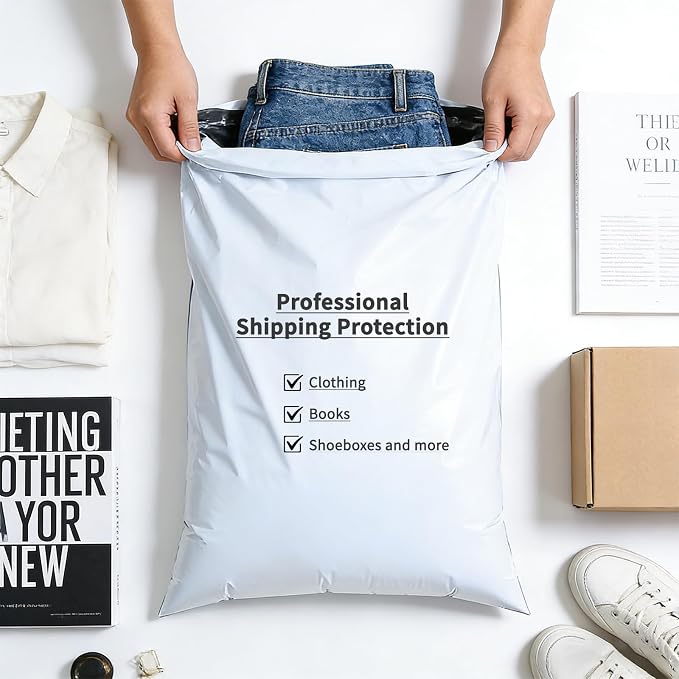 OausTect 14.5x 19 Inch Large Poly Mailers Shipping Bags - Image 5