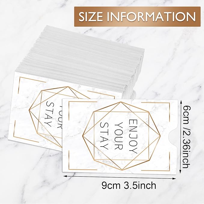 Qeeenar 2000 Pcs Envelopes Hotel Key Card Holder Sleeves Credit Sleeve Gift - Image 3