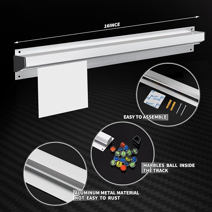4 Pack 16 Inch Aluminum Ticket Holder - Image 2